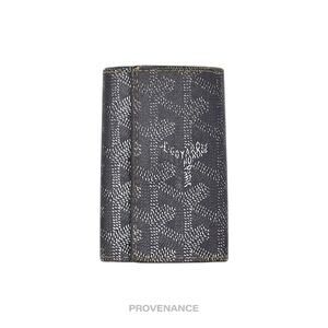 🔴 Goyard 6 Key Case Wallet - Grey Goyardine